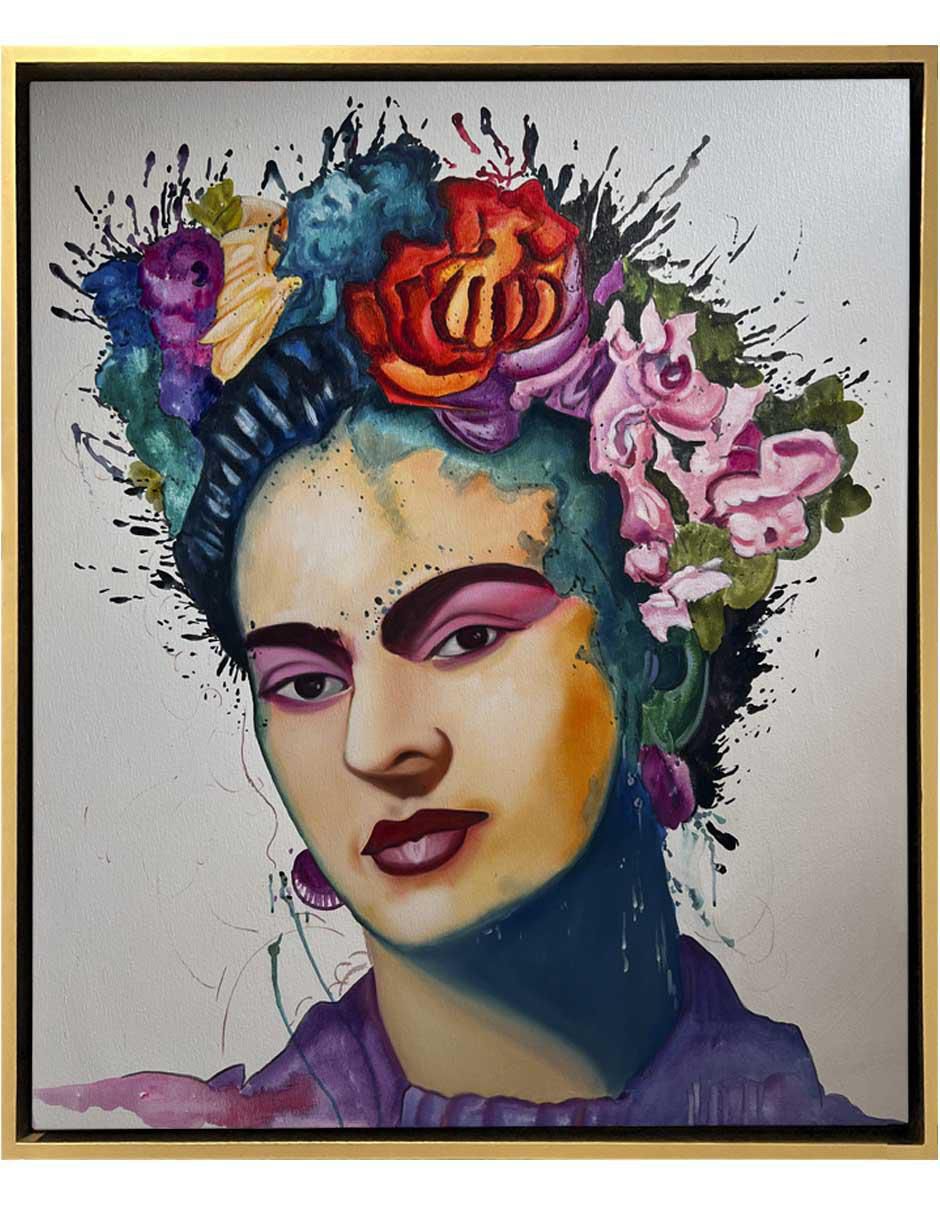 Pintura Frida Kahlo técnica mixta Frida Kahlo Pintura Frida Kahlo técnica mixta Frida Kahlo