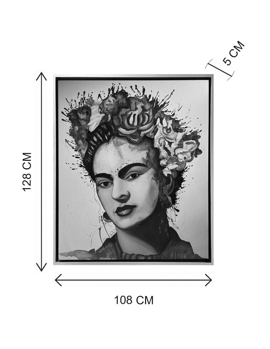 Pintura Frida Kahlo técnica mixta Frida Kahlo 7