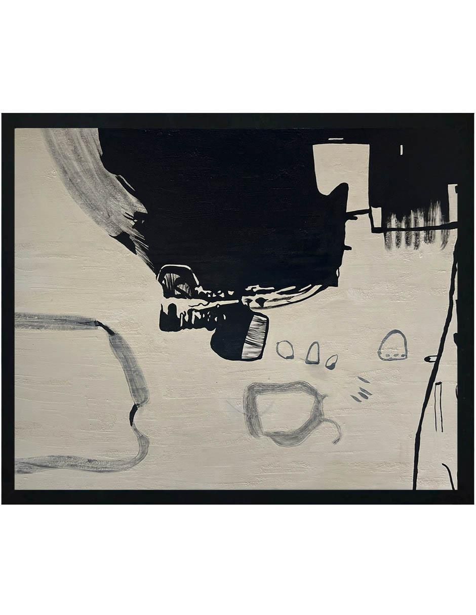 Pintura Abstracta De 4 Vistas Elaborada Totalmente A Mano técnica acrílico 3