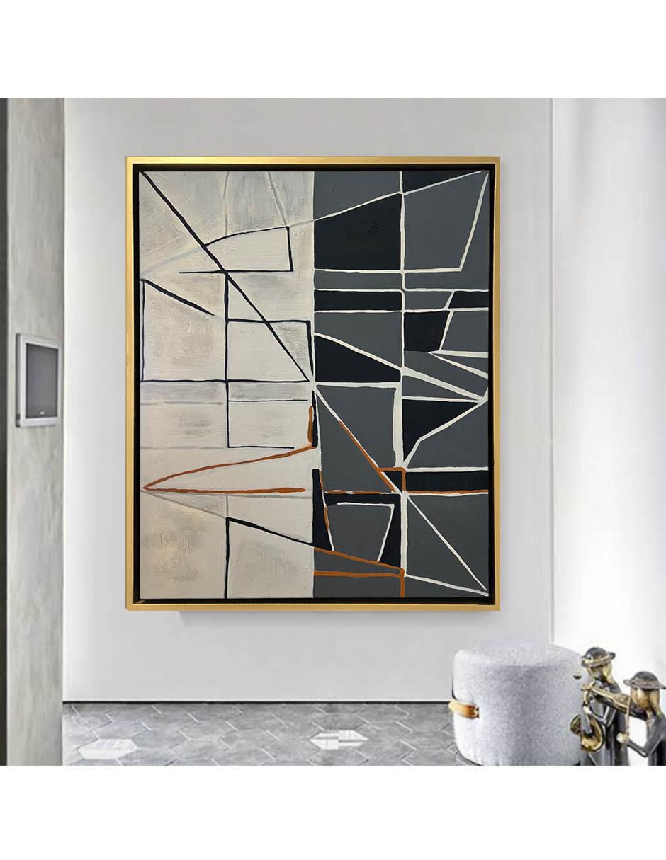 Pintura 4 Vistas Elaborada Completamente A Mano técnica acrílico 5