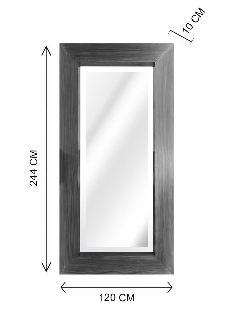 Espejo rectangular Lune Art Gallery Parota de pared 3