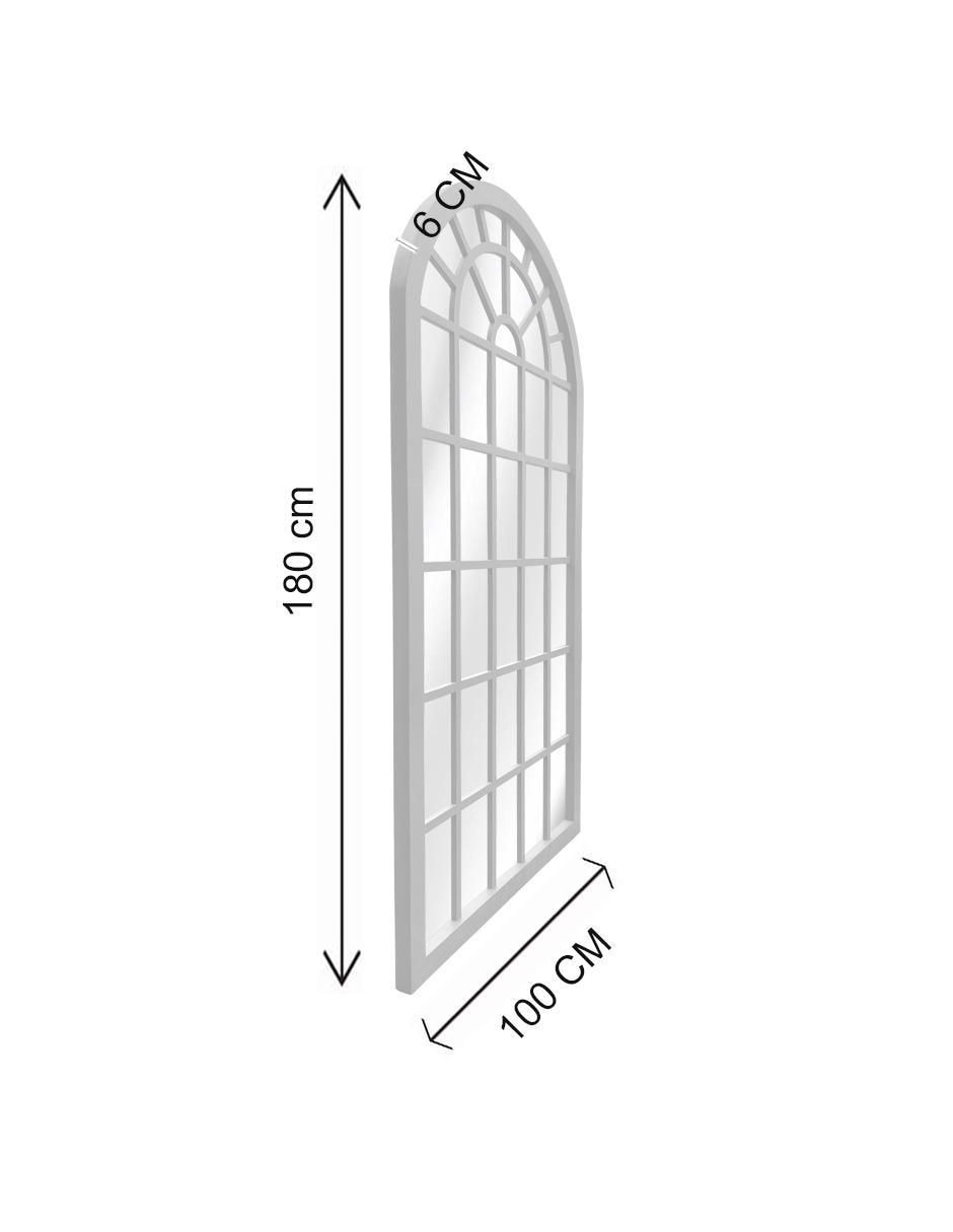 Espejo rectangular Lune Art Gallery Window Black 6