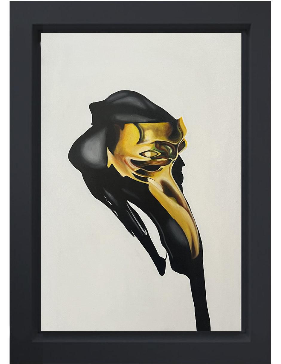 Pintura The Mask técnica acrílico Lune Art Gallery Mileniart