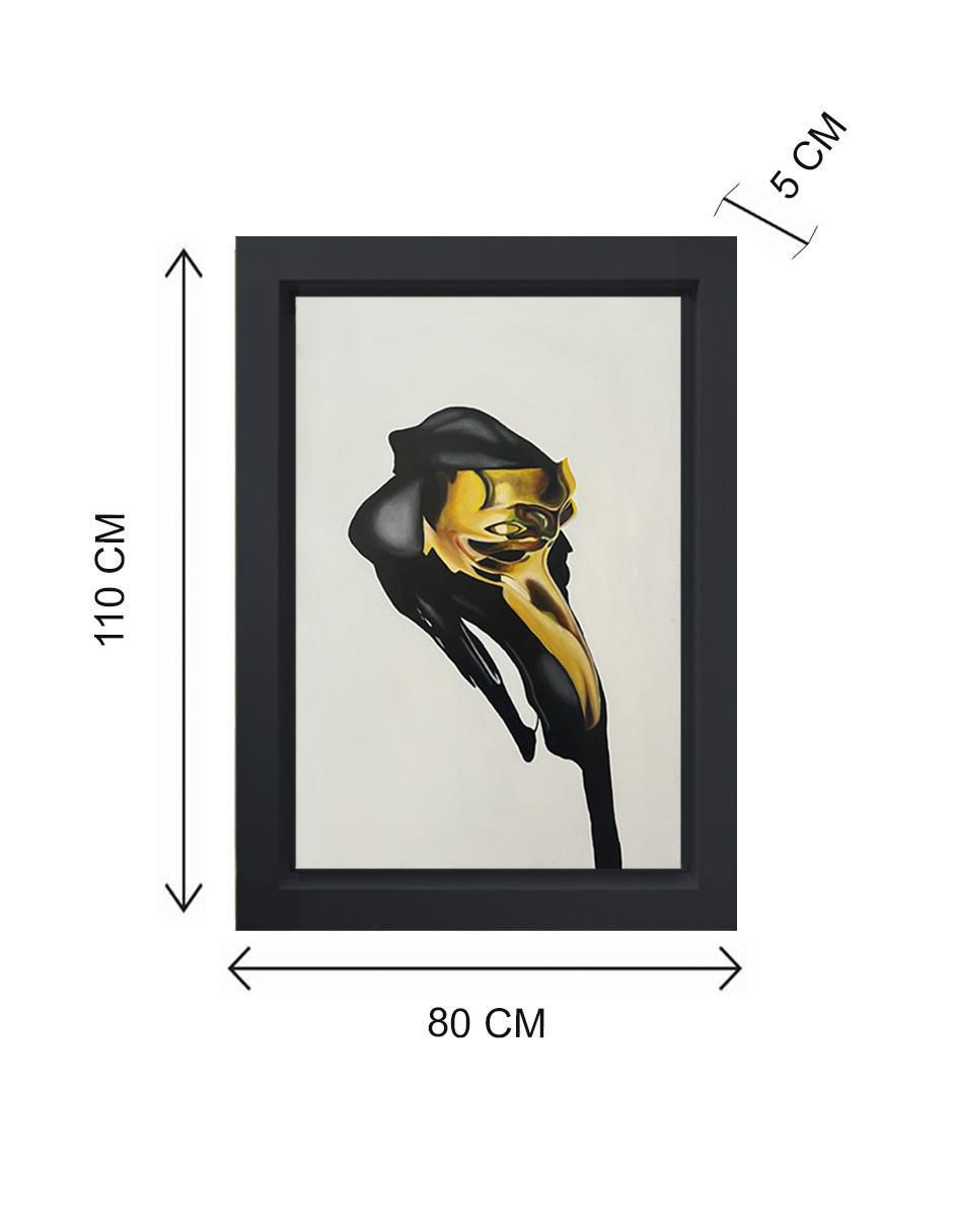 Pintura The Mask técnica acrílico Lune Art Gallery Mileniart