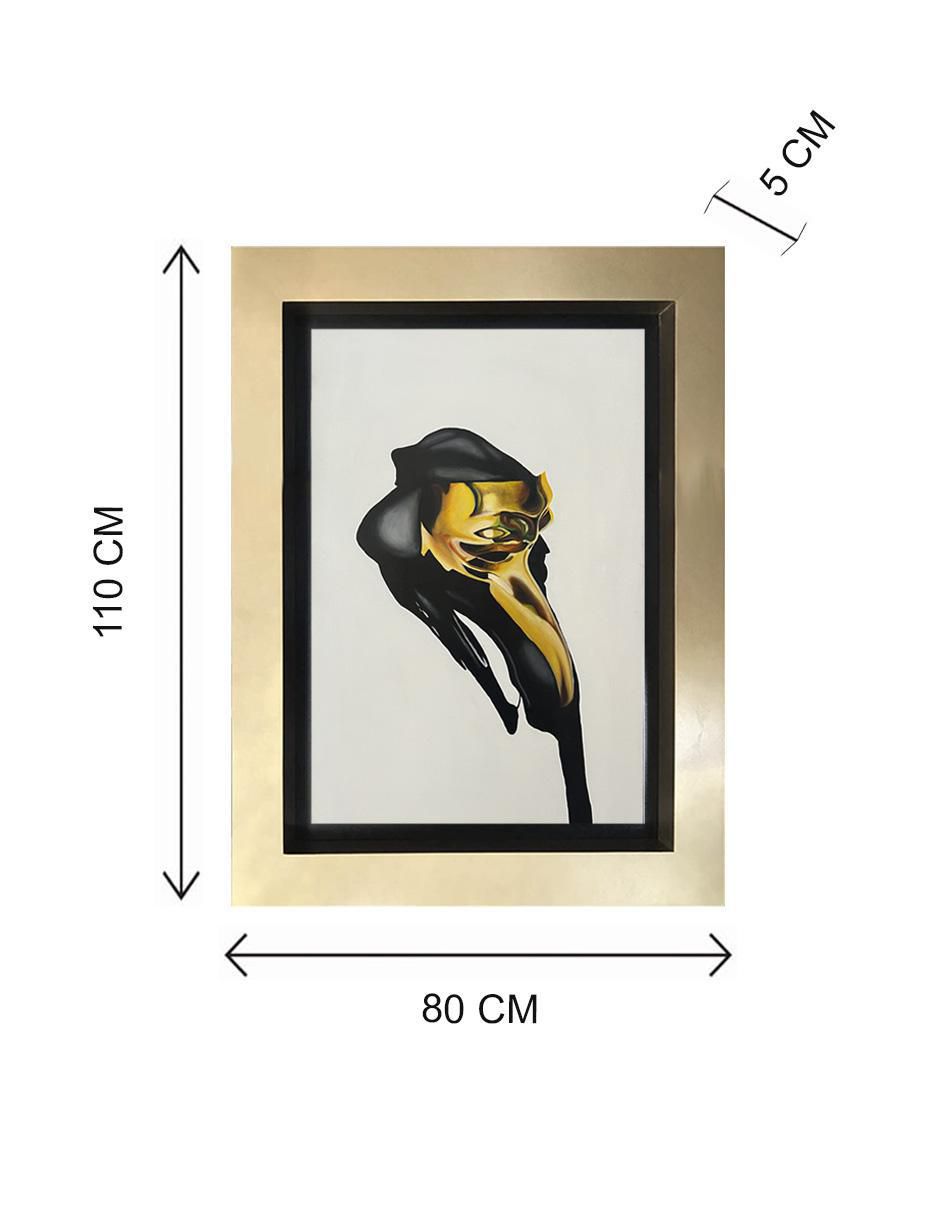 Pintura The Mask II técnica acrílico Lune Art Gallery