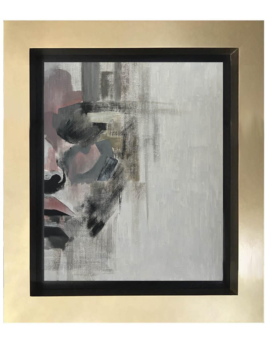 Pintura Rostro técnica mixta Lune Art Gallery Abstractos