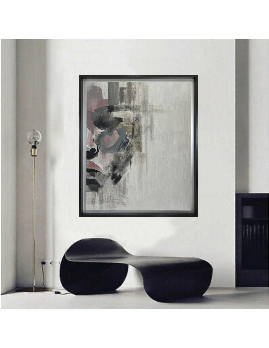 Pintura Rostro II técnica mixta Lune Art Gallery Abstracta