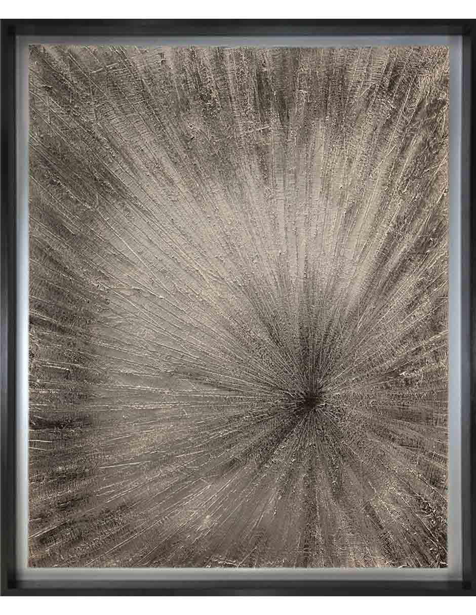 Pintura Dimensión Grey técnica mixta