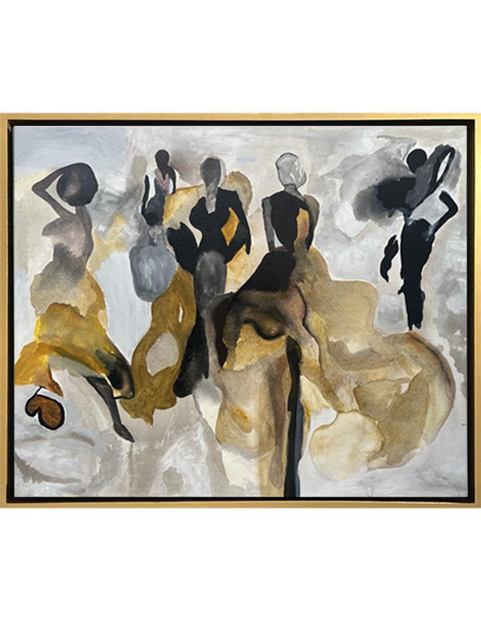 Pintura Dance técnica acrílico Pintura Dance técnica acrílico