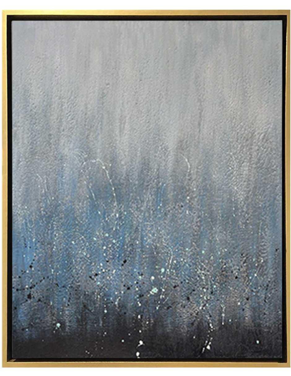 Pintura Rain técnica mixta Pintura Rain técnica mixta