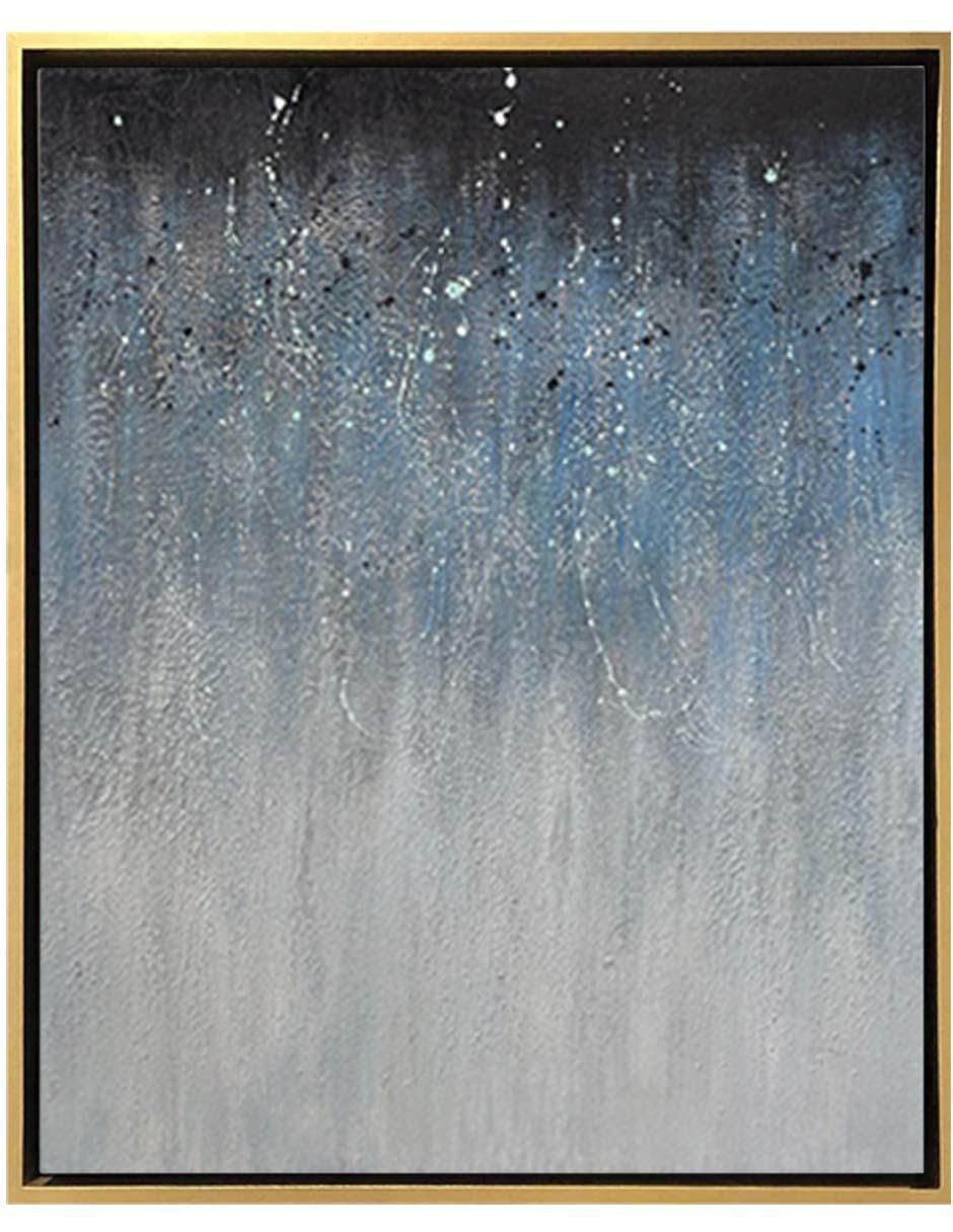 Pintura Rain técnica mixta 5