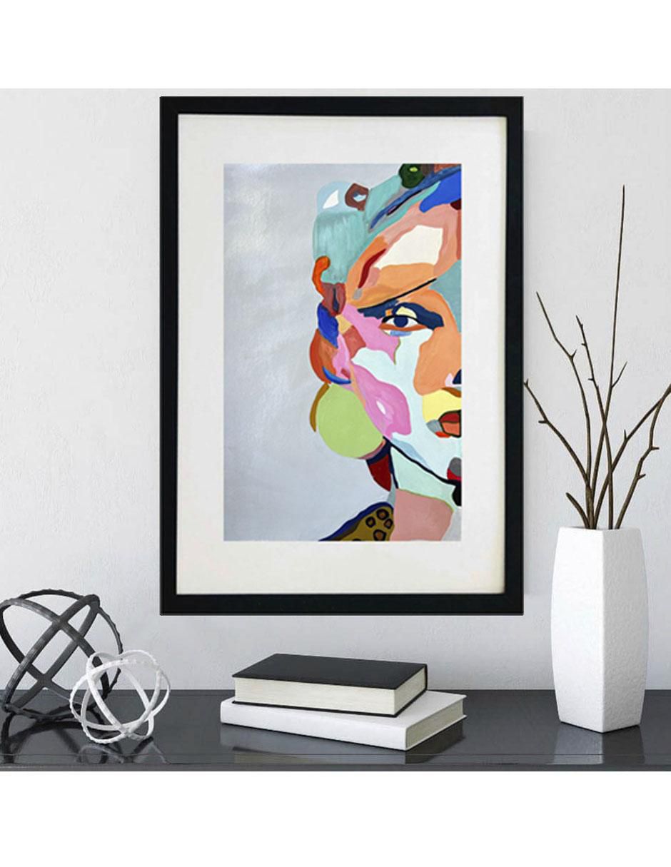 Pintura María técnica acrílico 3