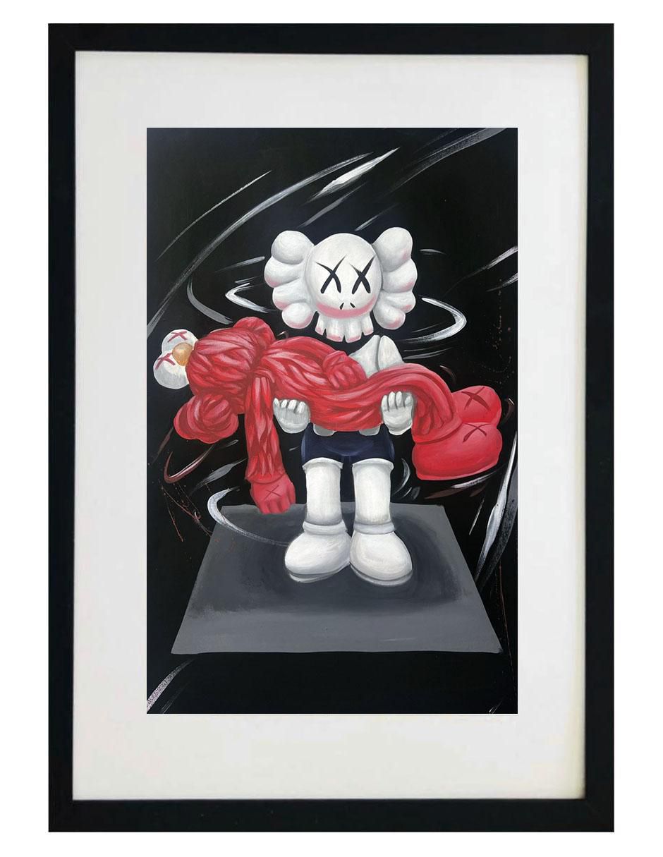 Pintura Caos 7.1 técnica acrílico Pintura Caos 7.1 técnica acrílico