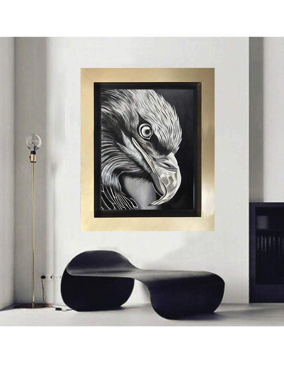 Pintura Eagle técnica mixta 2