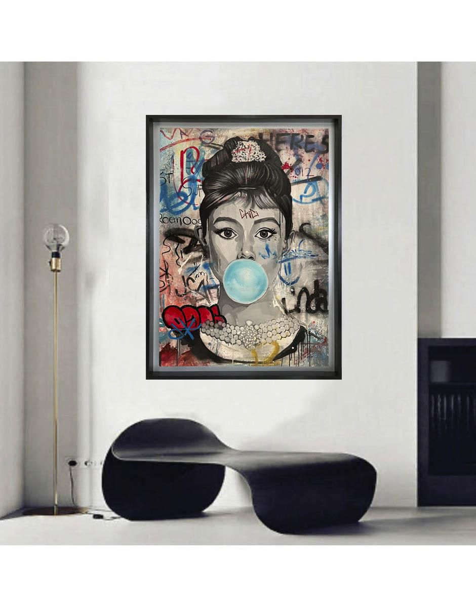 Pintura High Society técnica mixta 3