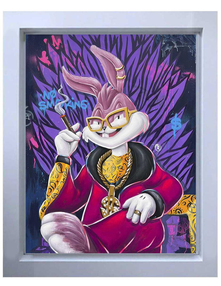 Pintura Milly Bunny técnica mixta Pintura Milly Bunny técnica mixta