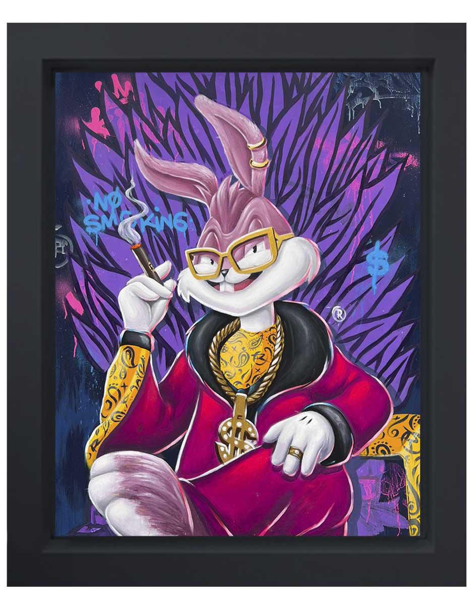Pintura Milly Bunny técnica mixta Bugs Pintura Milly Bunny técnica mixta Bugs