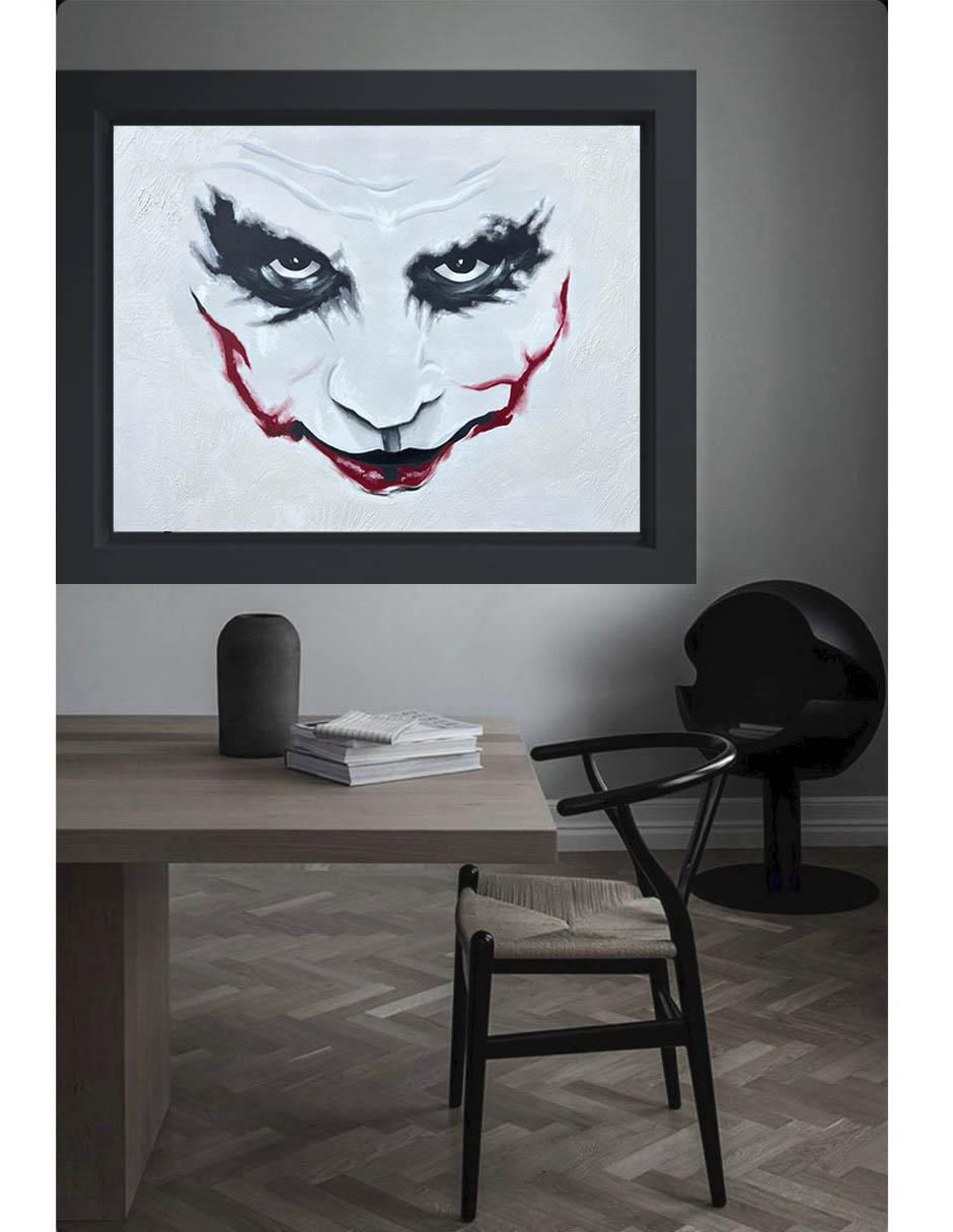 Pintura Joker técnica mixta 3