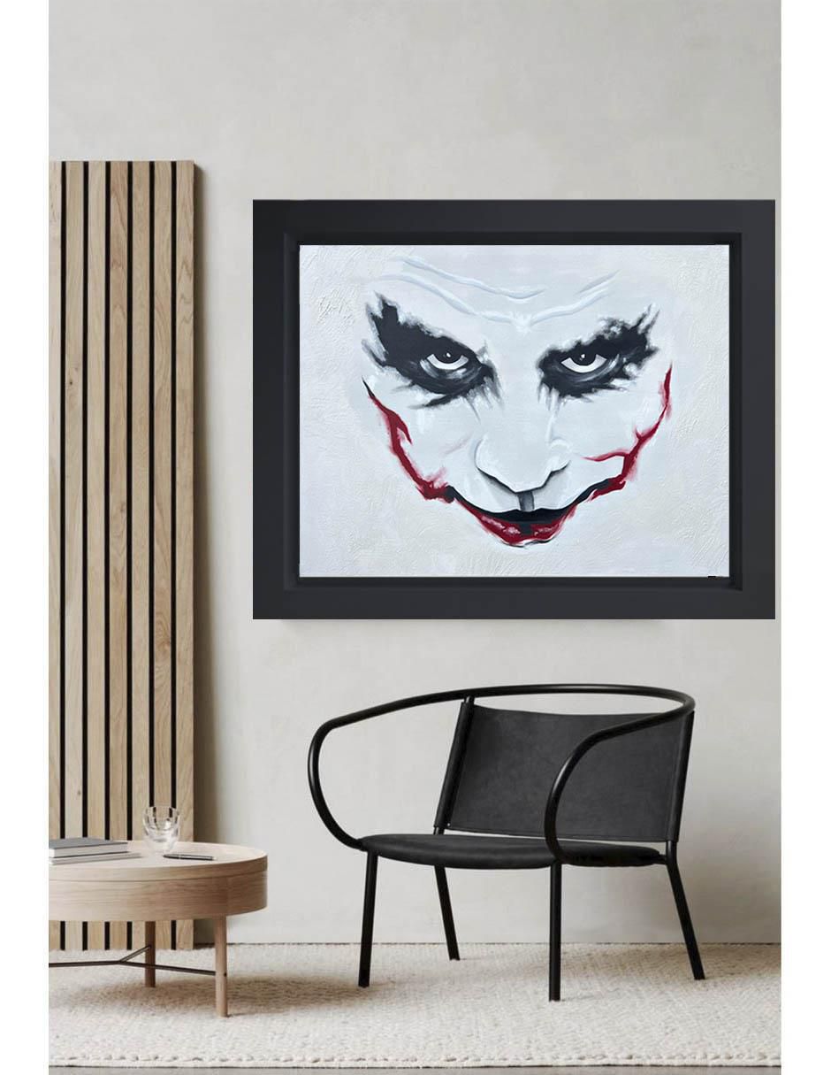 Pintura Joker técnica mixta 2