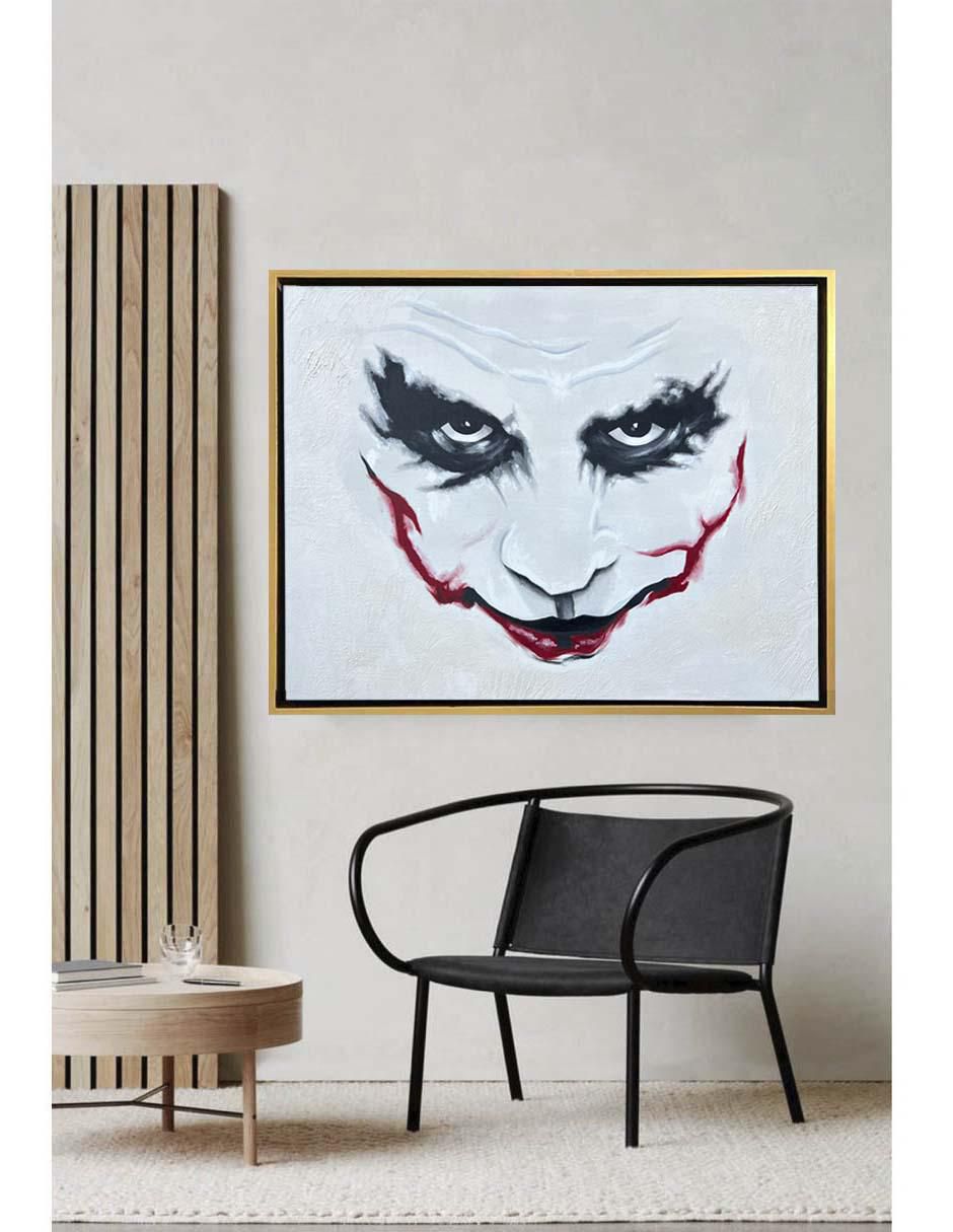 Pintura Joker técnica mixta 2
