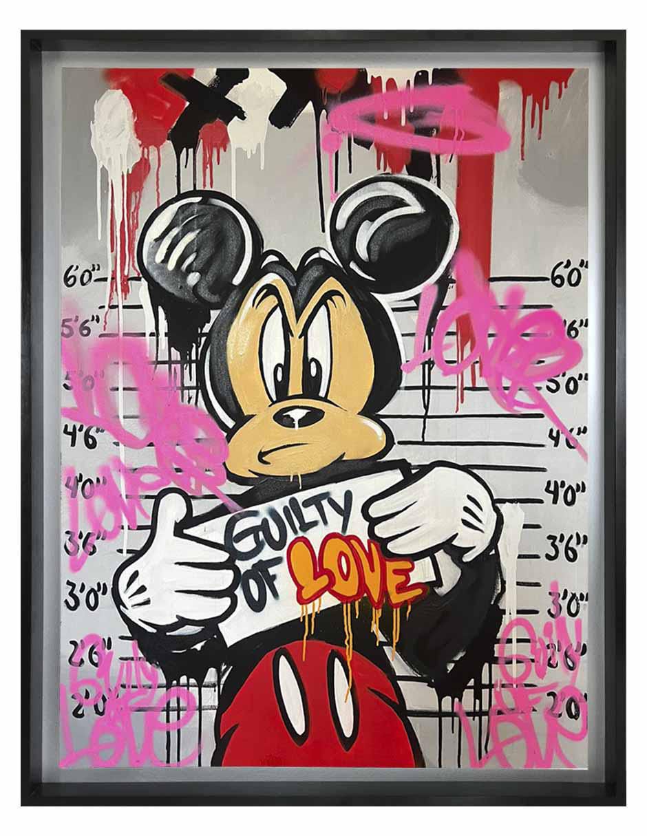 Pintura GuilT of Love técnica mixta MilleniArt