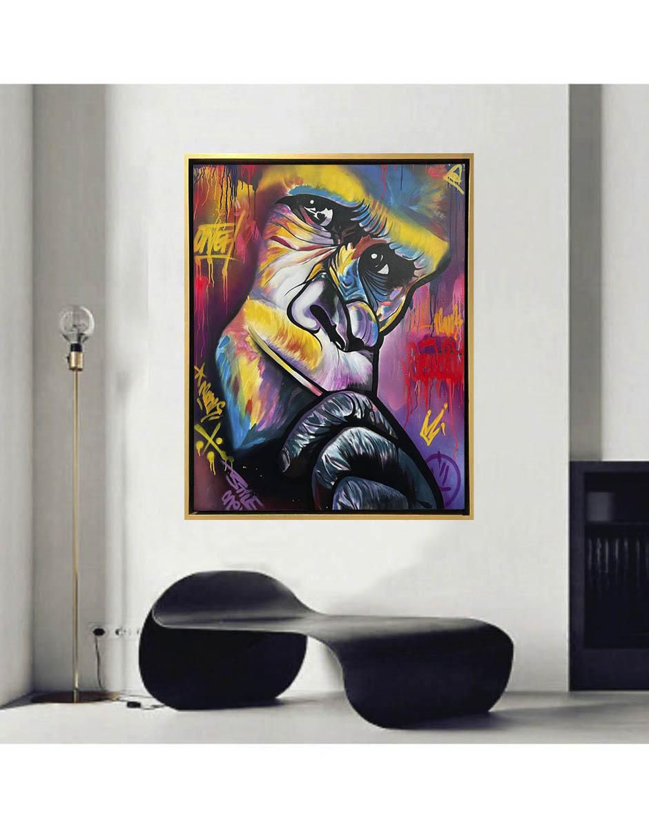 Pintura Colorida técnica mixta Milleniart 3