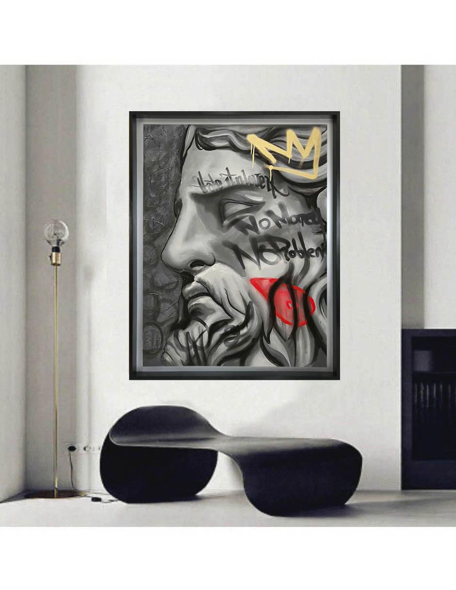 Pintura David técnica mixta Milleniart 2