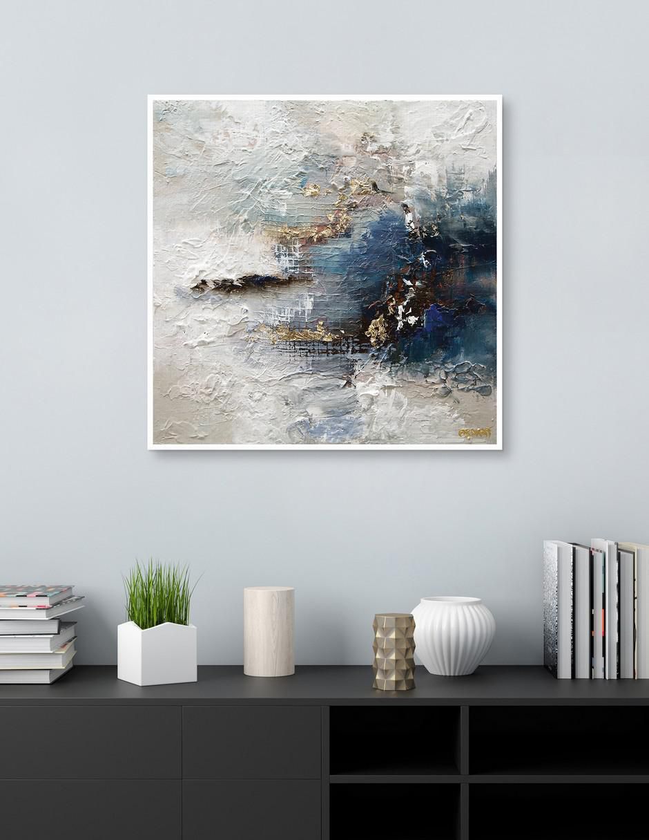 Pintura La Estrella Azul I técnica mixta La Estrella Azul I 2