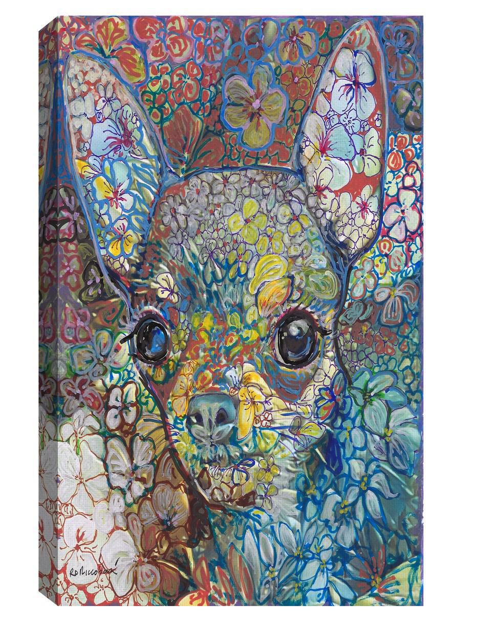Pintura Chihuahua técnica mixta Chihuahua