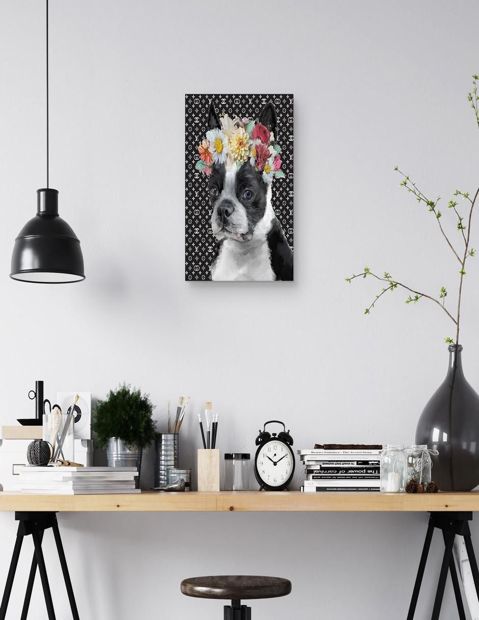 Pintura Cachorro Luxe II técnica mixta 3