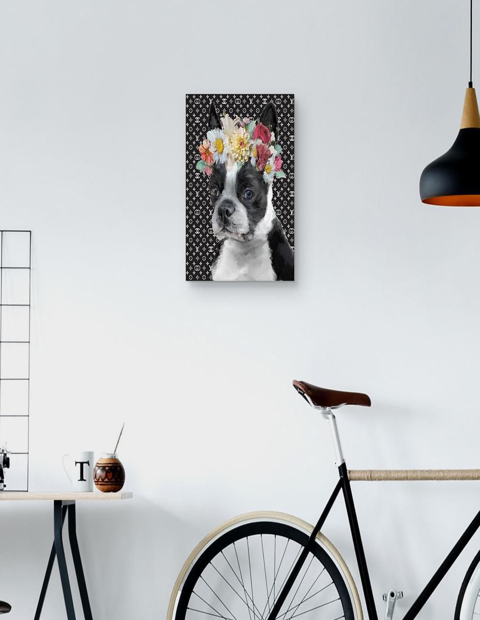 Pintura Cachorro Luxe II técnica mixta 2