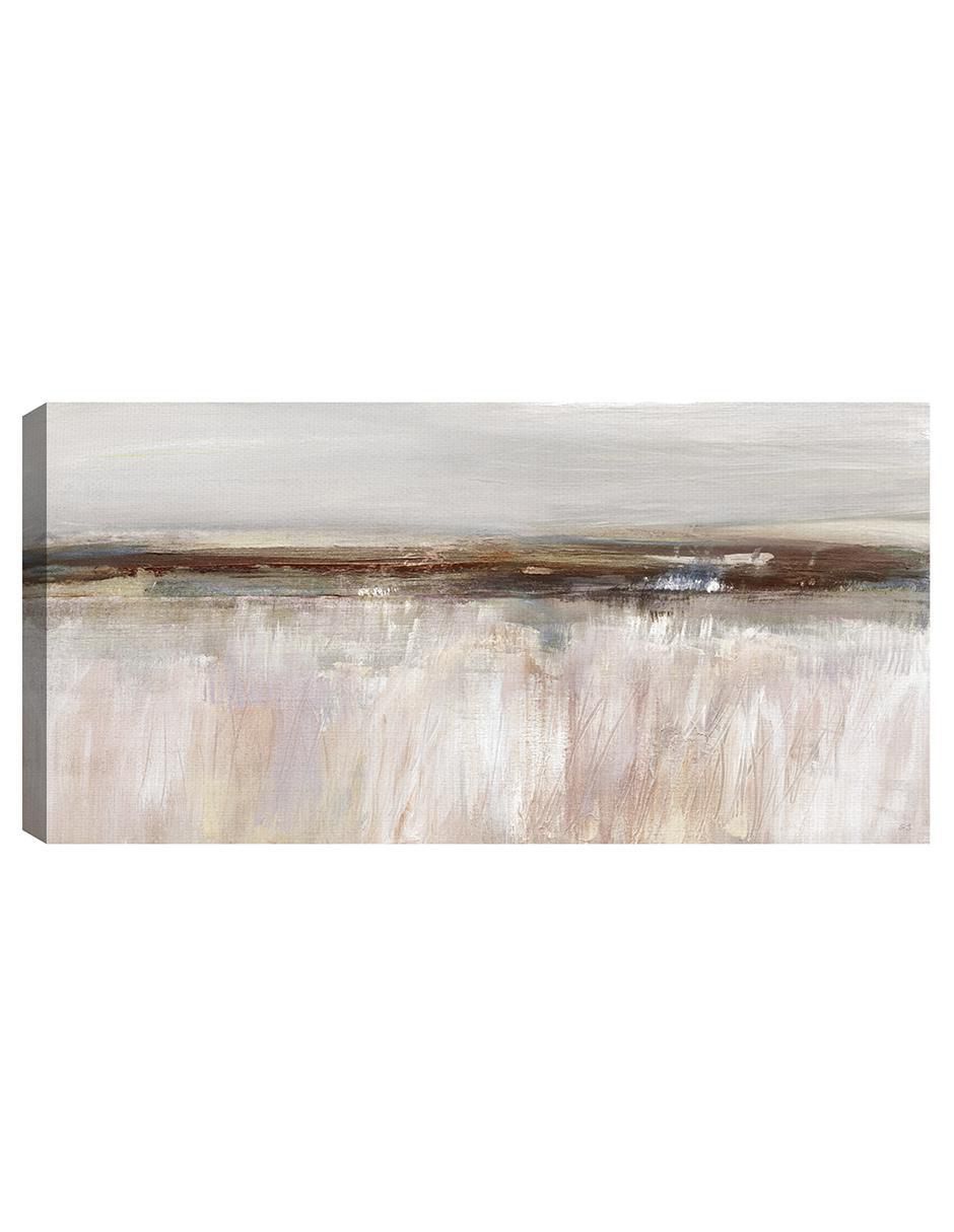 Pintura Campos Dorados técnica mixta