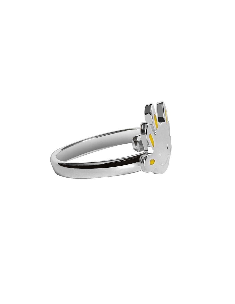 Anillo Ajolote P 925 de plata brillante