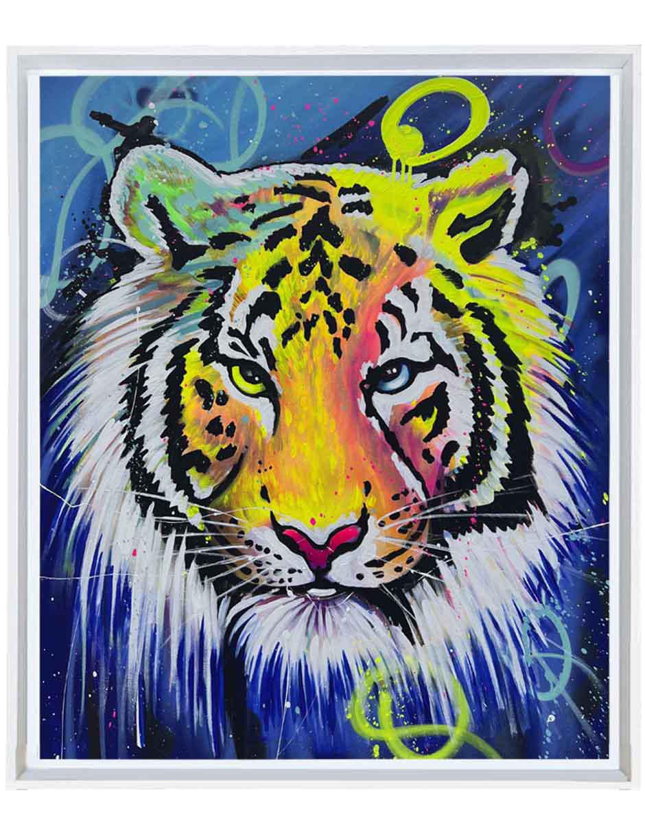 Pintura Dream Colors técnica mixta Animalart Pintura Dream Colors técnica mixta Animalart