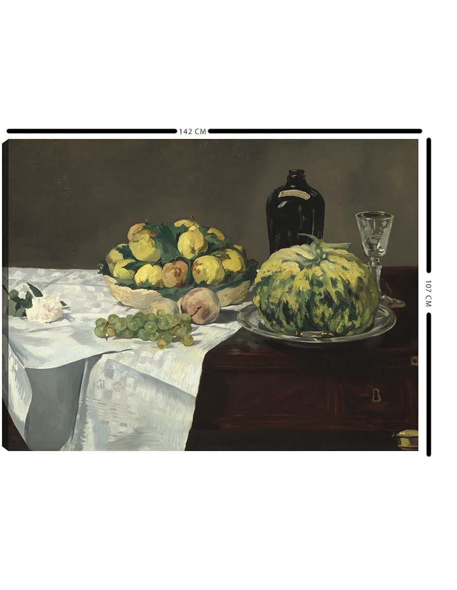 Cuadro decorativo Bodegón con melón 5