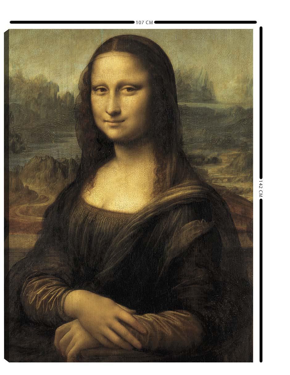 Cuadro decorativo Mona lisa 5