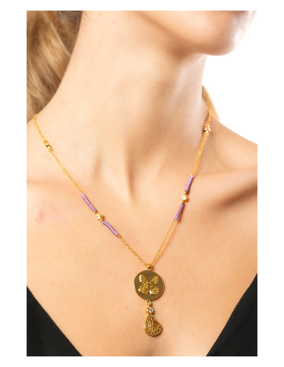 Collar circular Mariposa 3