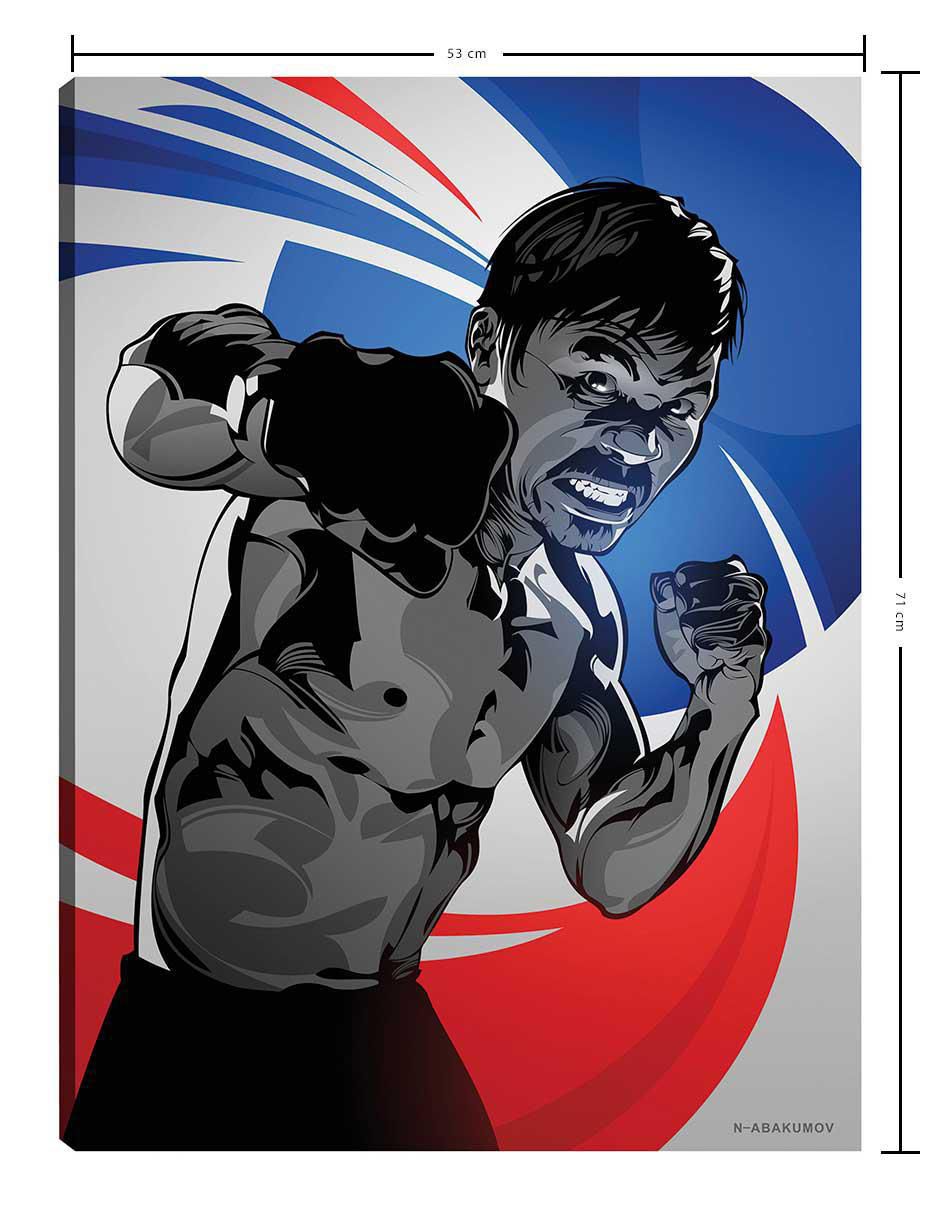 Cuadro decorativo Manny Pacquiao 5