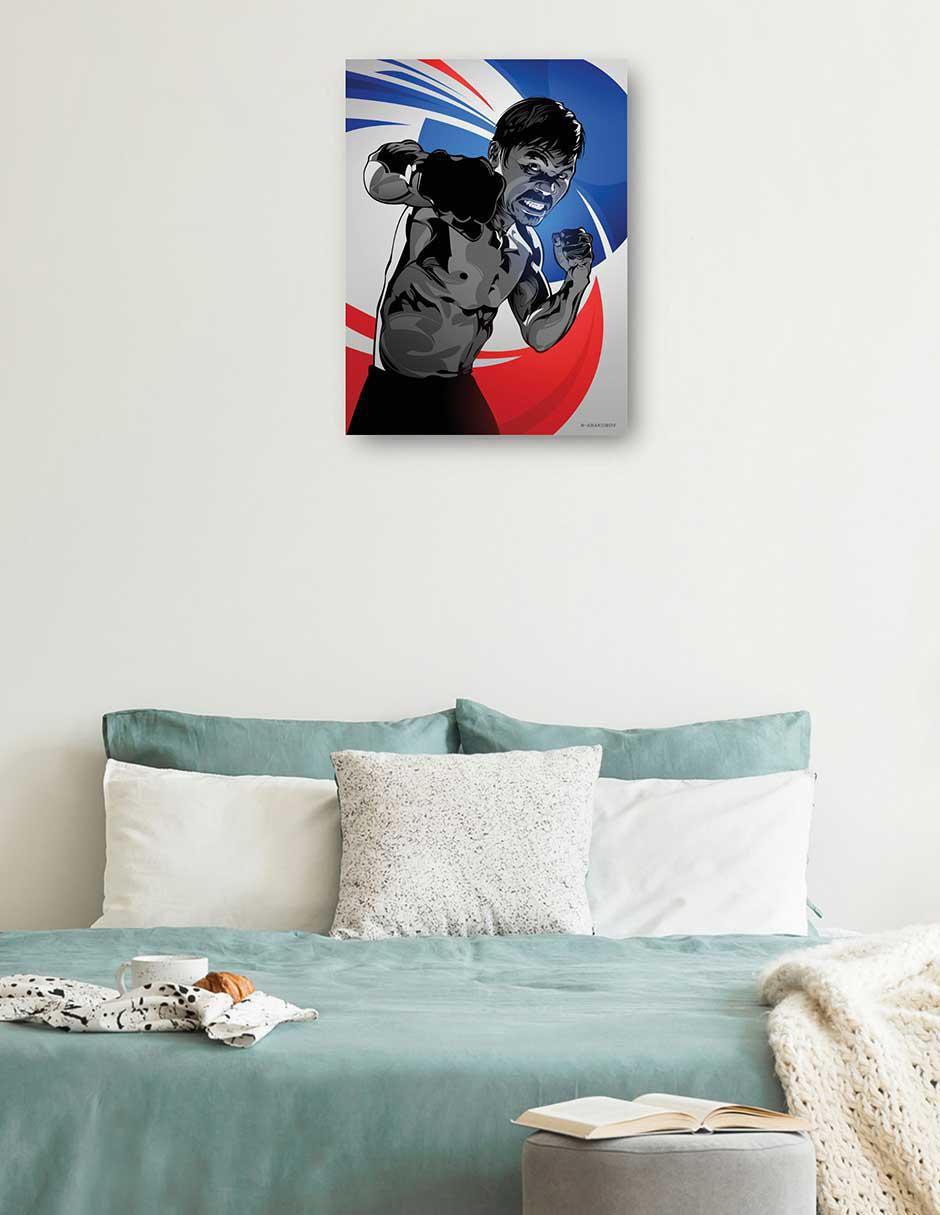 Cuadro decorativo Manny Pacquiao 4