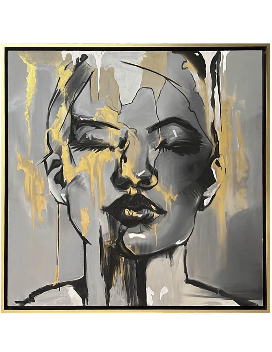 Pintura Mujer De Oro 2.0 técnica mixta Pintura Mujer De Oro 2.0 técnica mixta