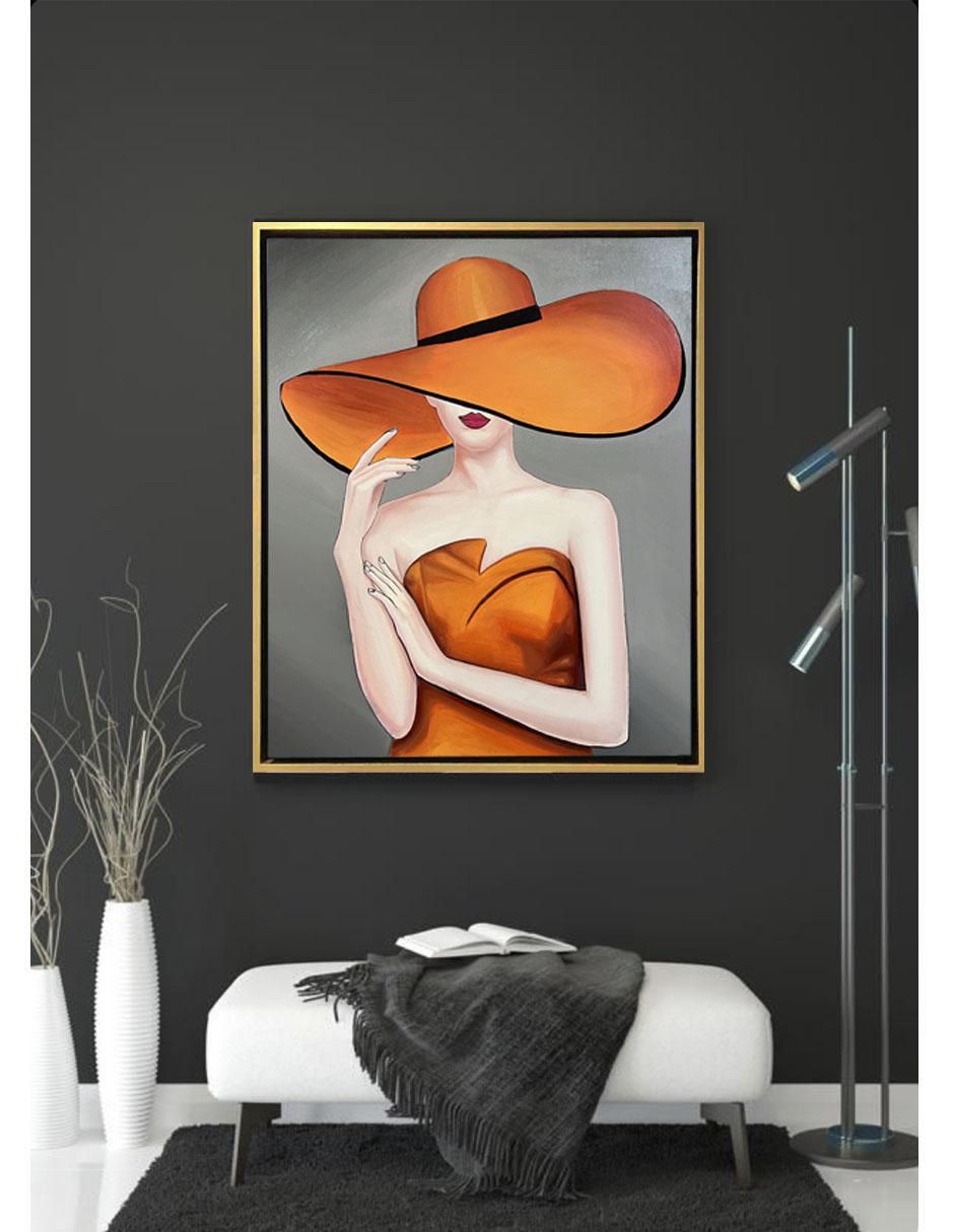 Pintura Socialité 4.0 técnica acrílico 3