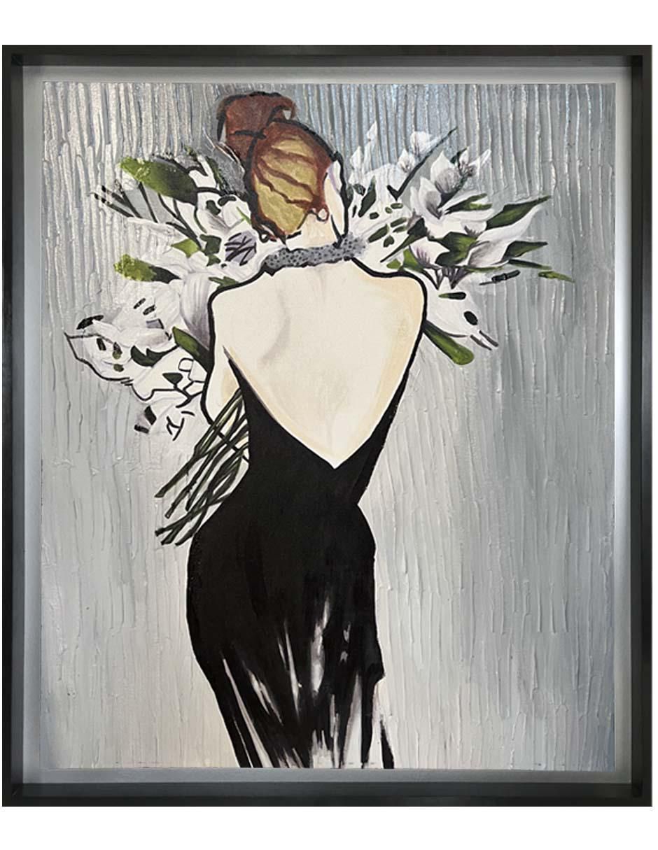 Pintura Femme 4.0 ( Elaborada Totalmente A Mano) técnica mixta