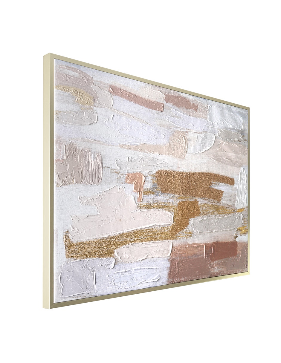 Accesorio decorativo Cuadros Jr Cuarzo oro II