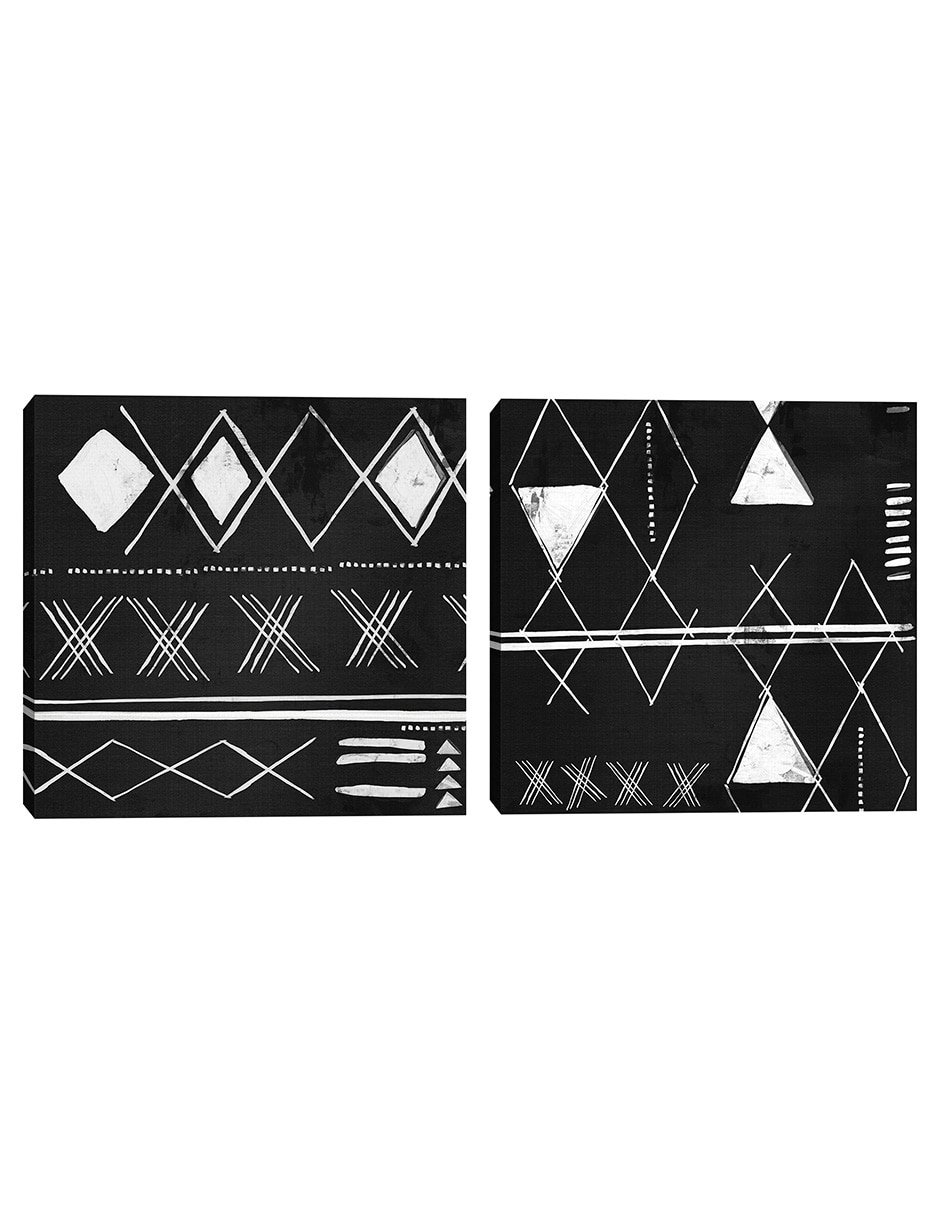 Pintura Motivos Étnicos Ii técnica mixta Motivos Étnicos Ii