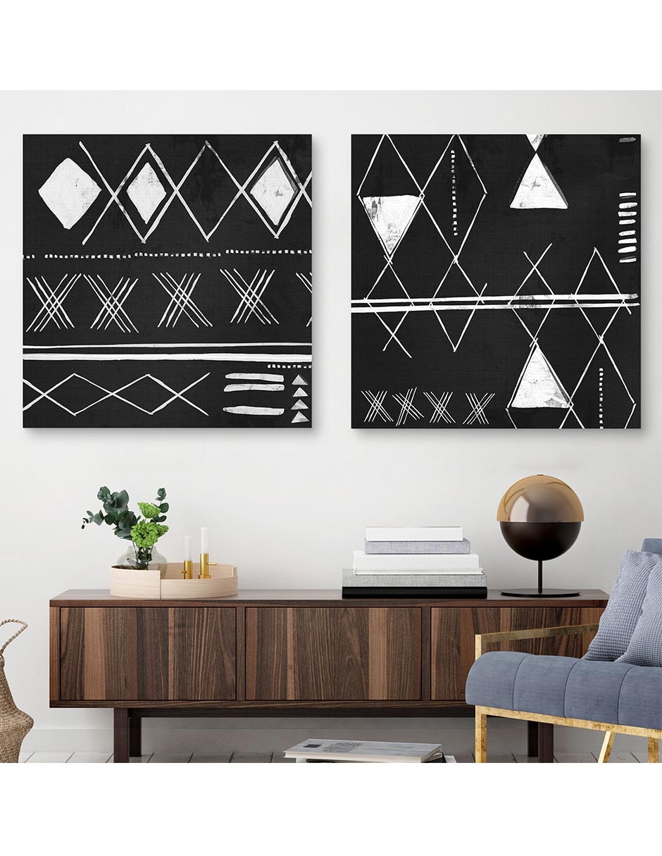 Pintura Motivos Étnicos Ii técnica mixta Motivos Étnicos Ii 2