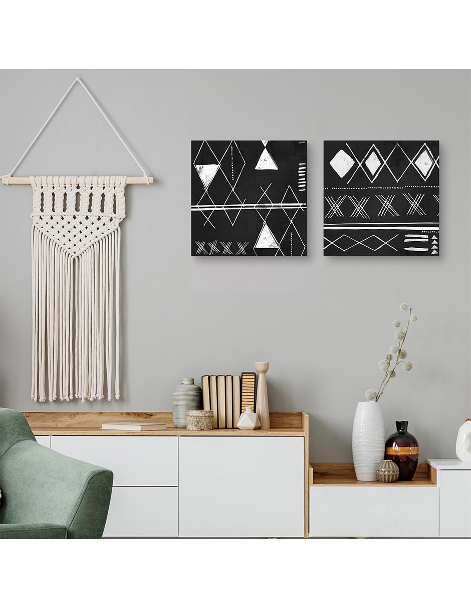 Pintura Motivos Étnicos Ii técnica mixta Motivos Étnicos Ii 2