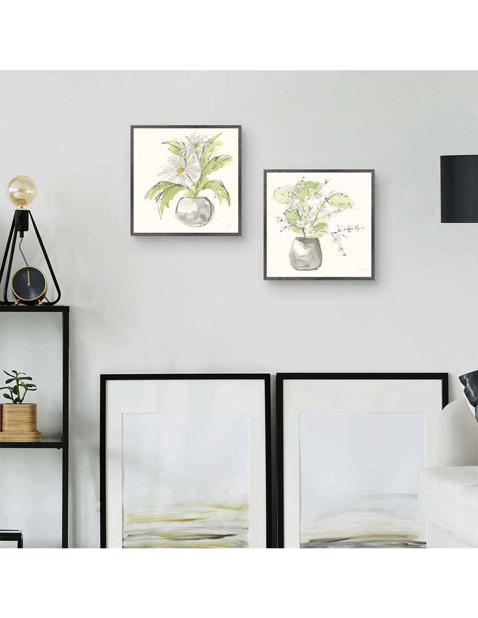 Pintura Planta técnica mixta Planta 2