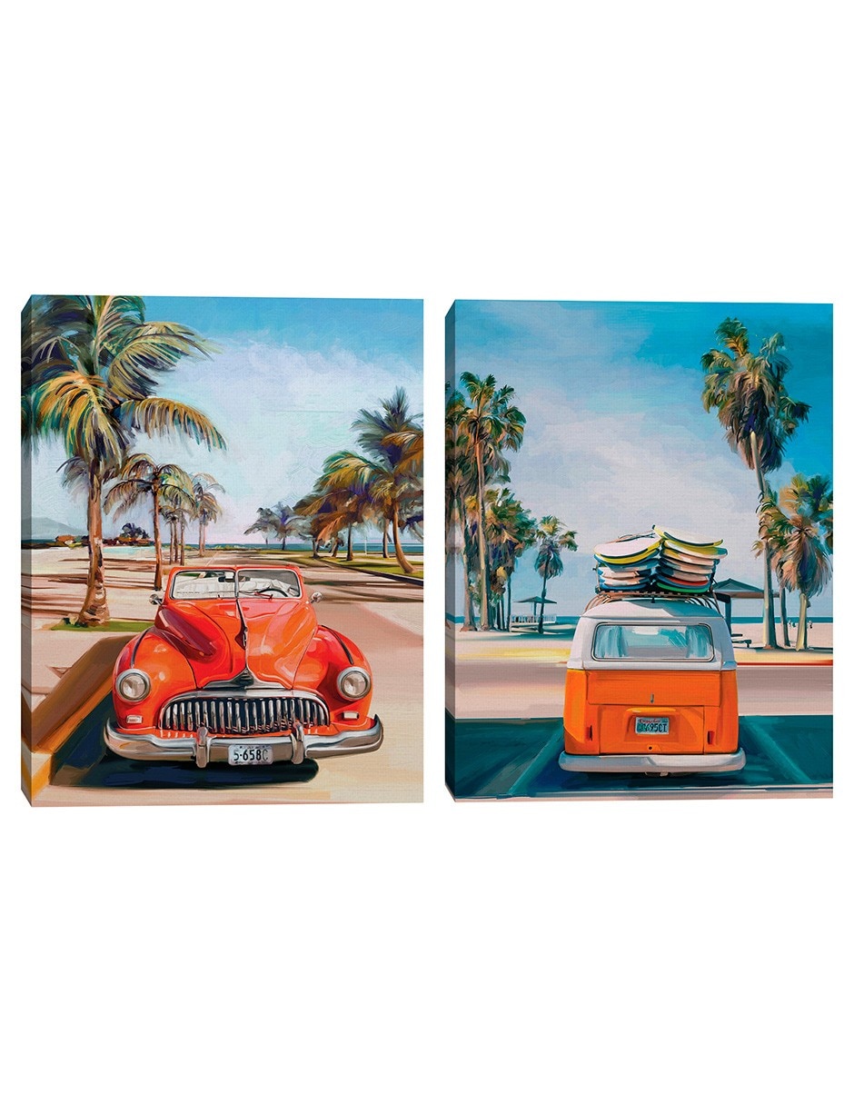 Pintura Dia De Playa Retro I técnica mixta Dia De Playa Retro I Pintura Dia De Playa Retro I técnica mixta Dia De Playa Retro I