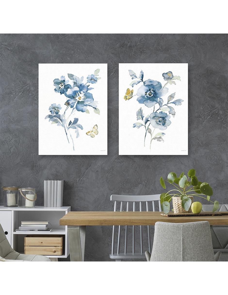 Pintura Blues of Summer mixta mixta 3