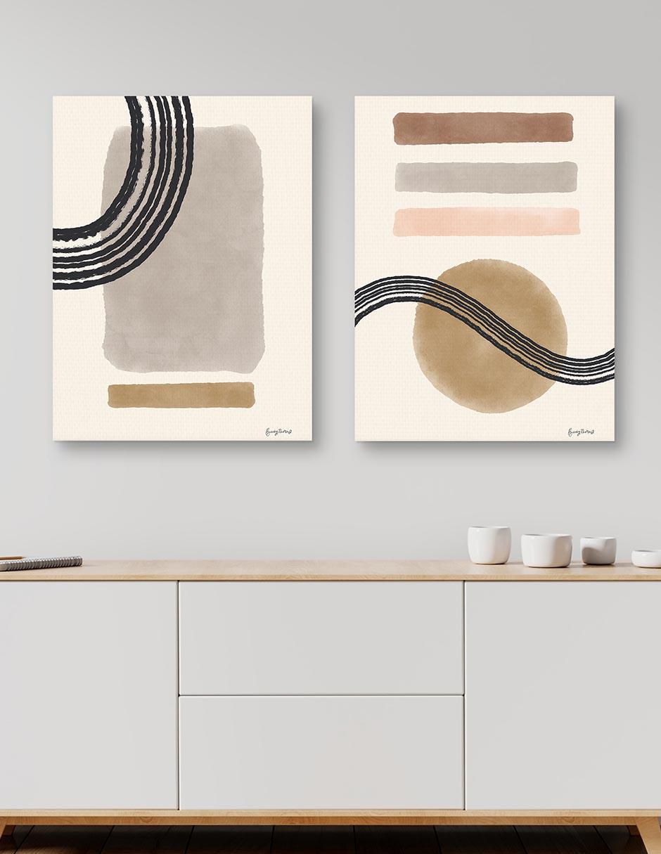 Pintura Geo Abstract Iv técnica mixta Geo Abstract Iv 4